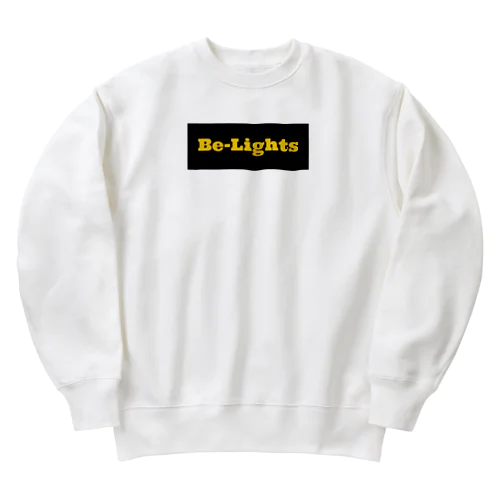 文字ロゴバージョン｜黒 Heavyweight Crew Neck Sweatshirt