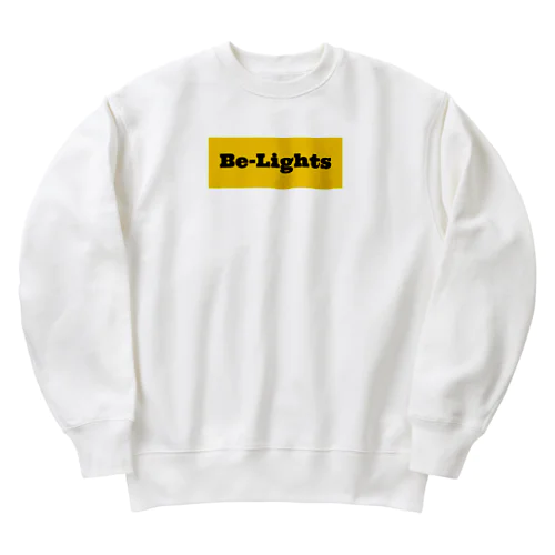 ボックスロゴ｜黄 Heavyweight Crew Neck Sweatshirt