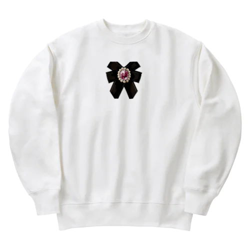 ゴシックリボン Heavyweight Crew Neck Sweatshirt