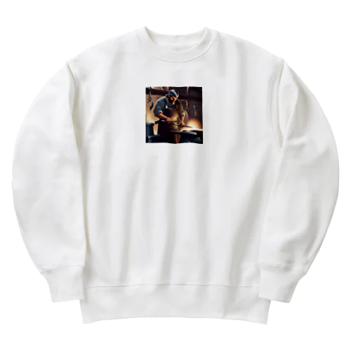 鍛冶屋 Heavyweight Crew Neck Sweatshirt