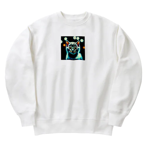 lost kitten Heavyweight Crew Neck Sweatshirt