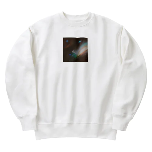 宇宙いっぱい Heavyweight Crew Neck Sweatshirt