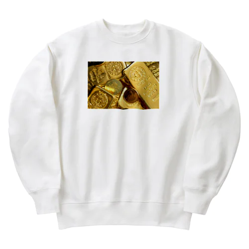 ゴールド Heavyweight Crew Neck Sweatshirt