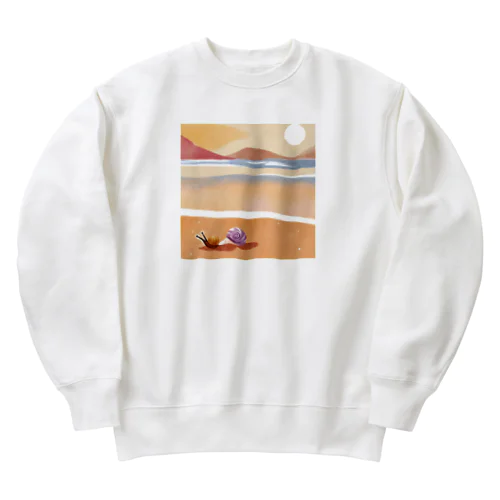 今日も１日お疲れ様🐌 Heavyweight Crew Neck Sweatshirt