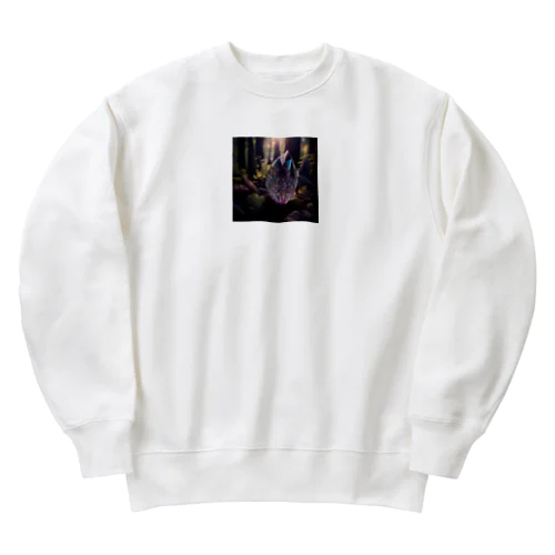 魔王のクリスタル Heavyweight Crew Neck Sweatshirt