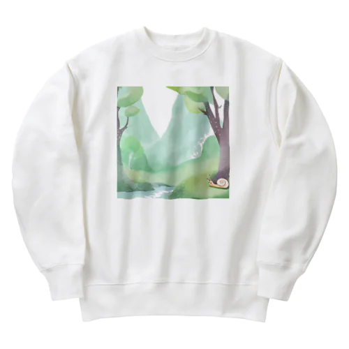 やっと見つけた秘境✨ Heavyweight Crew Neck Sweatshirt