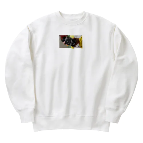 カメラのインスピレーション Heavyweight Crew Neck Sweatshirt