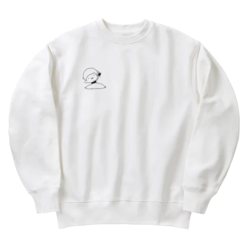 ヨガおこめ Heavyweight Crew Neck Sweatshirt