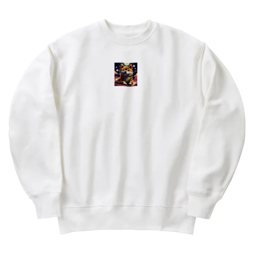 しばけんくん Heavyweight Crew Neck Sweatshirt