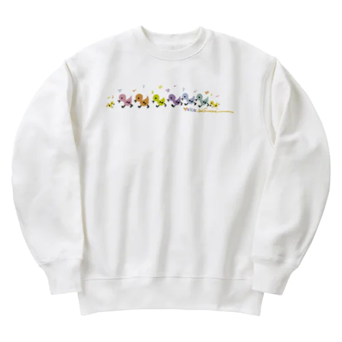 yokoアヒルガーガーシリーズ Heavyweight Crew Neck Sweatshirt