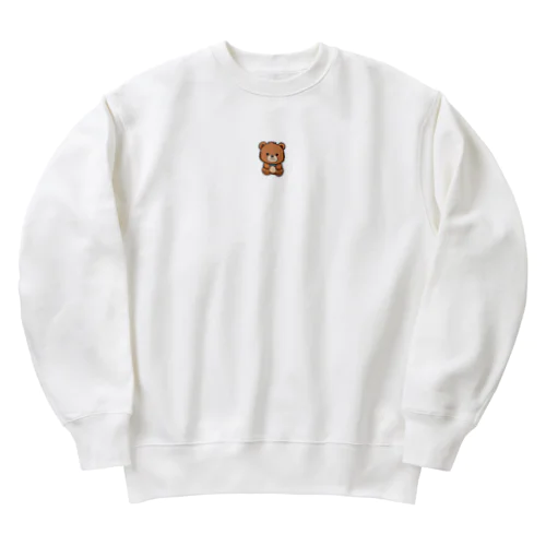 KUMA君 Heavyweight Crew Neck Sweatshirt