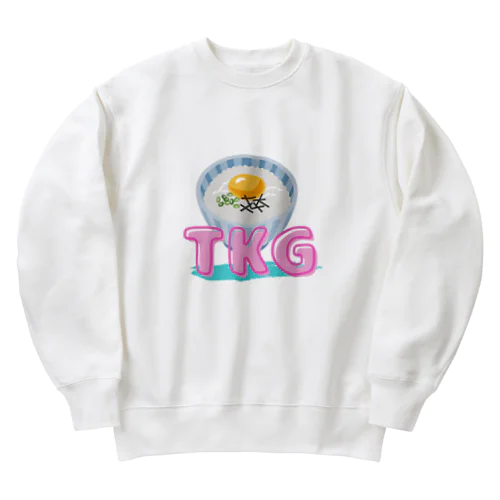 TKG（卵かけごはん！） Heavyweight Crew Neck Sweatshirt