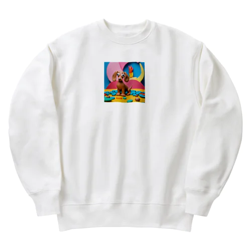 ダックスフンド Heavyweight Crew Neck Sweatshirt