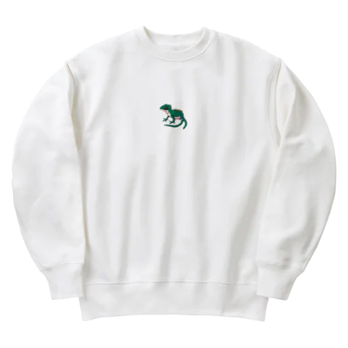 かっこいいトカゲ Heavyweight Crew Neck Sweatshirt