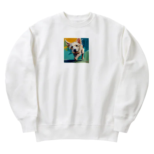 Run Dog Heavyweight Crew Neck Sweatshirt