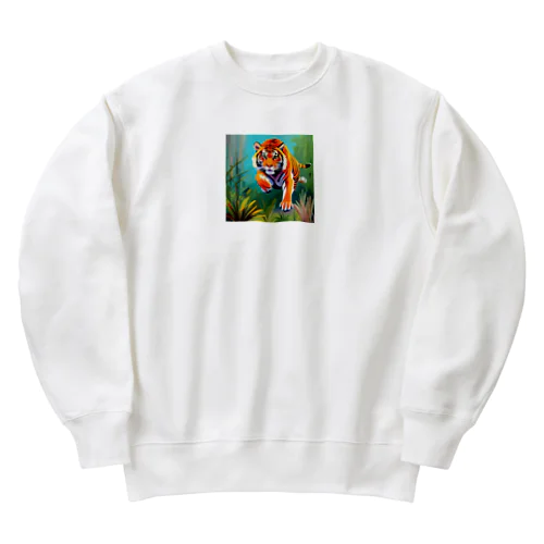 Tiger Heavyweight Crew Neck Sweatshirt