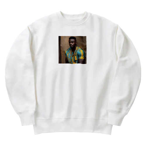 A bathing my boyfriend sweat shirt Heavyweight Crew Neck Sweatshirt