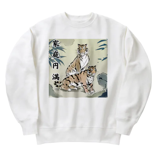 夫婦虎 Heavyweight Crew Neck Sweatshirt