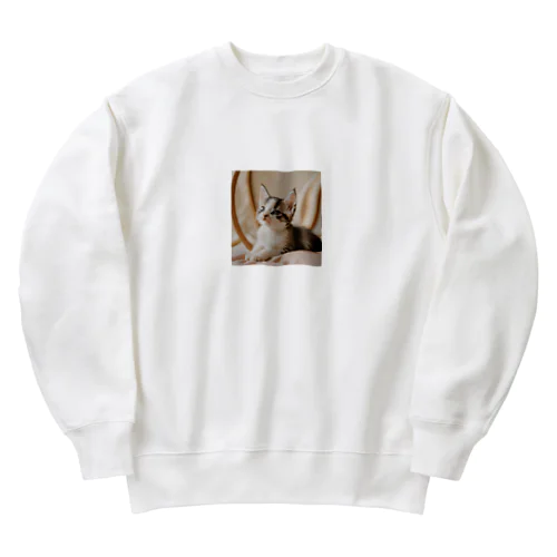 ネコ吉 Heavyweight Crew Neck Sweatshirt