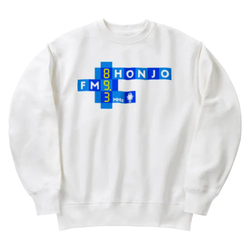 ほんじょうＦＭロゴ Heavyweight Crew Neck Sweatshirt