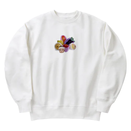 UICHI FRUIT  Heavyweight Crew Neck Sweatshirt