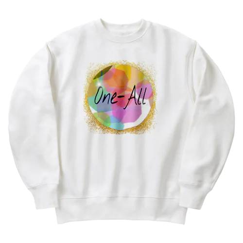 One-All ロゴアイテム Heavyweight Crew Neck Sweatshirt