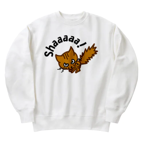 やんのかステップ　トラジマ Heavyweight Crew Neck Sweatshirt