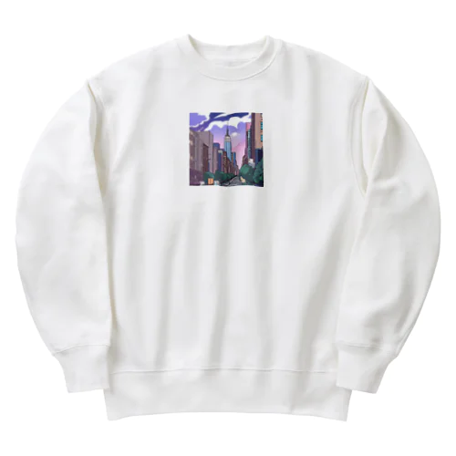 New York Heavyweight Crew Neck Sweatshirt