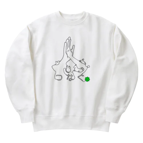 つなぐ Heavyweight Crew Neck Sweatshirt