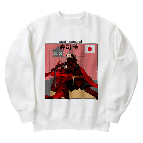 susi-samurai Heavyweight Crew Neck Sweatshirt