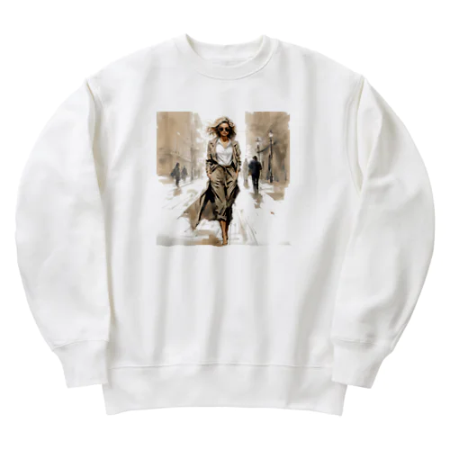 ファッショナリストモデル Heavyweight Crew Neck Sweatshirt