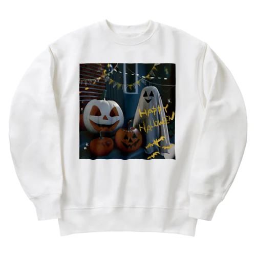 ハッピーハロウィン Heavyweight Crew Neck Sweatshirt