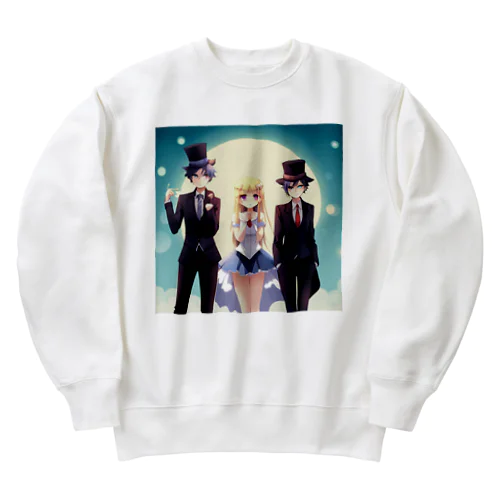 素敵な３人組み Heavyweight Crew Neck Sweatshirt