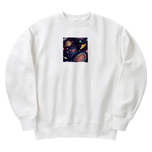 ギャラクシーx Heavyweight Crew Neck Sweatshirt