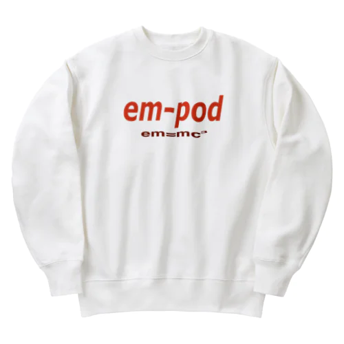em-pod オリジナル　グッズ Heavyweight Crew Neck Sweatshirt
