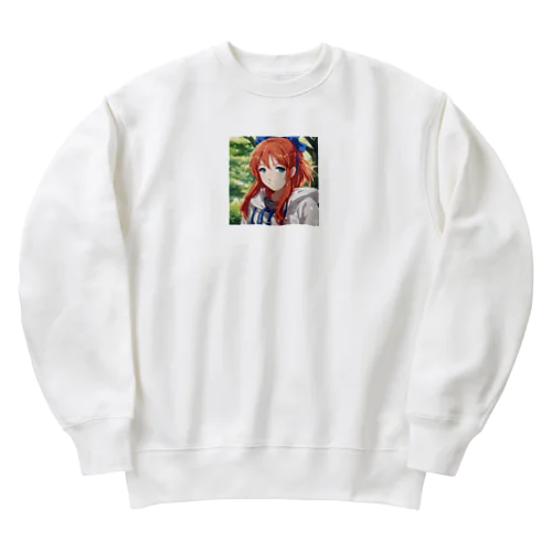 青木茜 Heavyweight Crew Neck Sweatshirt