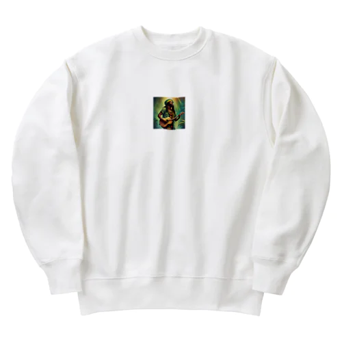 レゲエおじさん Heavyweight Crew Neck Sweatshirt