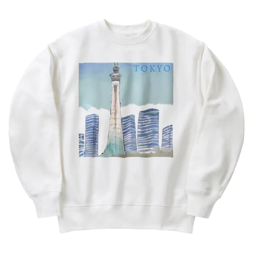 東京_02 Heavyweight Crew Neck Sweatshirt