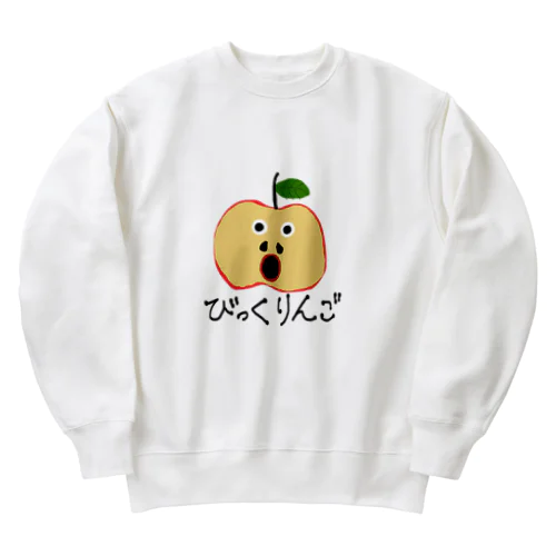 びっくりんごくん Heavyweight Crew Neck Sweatshirt