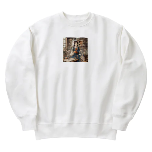 清水美琴 Heavyweight Crew Neck Sweatshirt