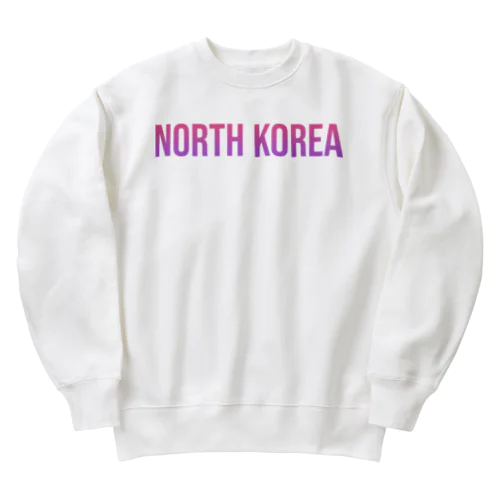 北朝鮮 ロゴピンク Heavyweight Crew Neck Sweatshirt