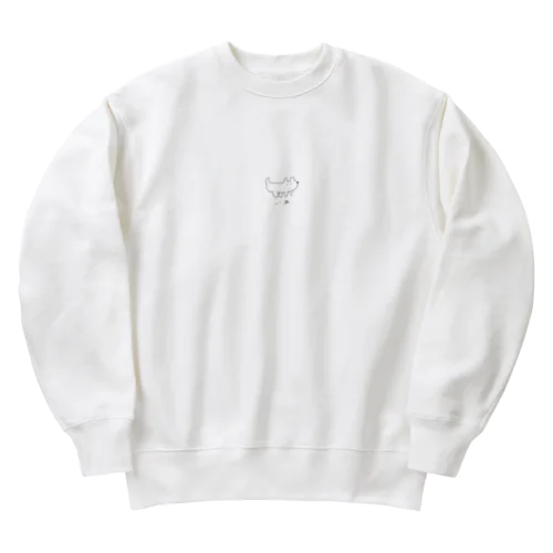 いぬ(a dog) Heavyweight Crew Neck Sweatshirt