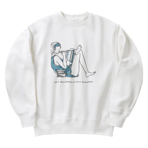 研磨 Heavyweight Crew Neck Sweatshirt