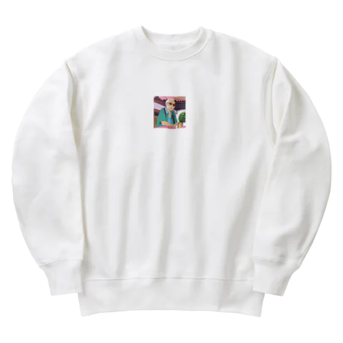 休日のおじいちゃん Heavyweight Crew Neck Sweatshirt