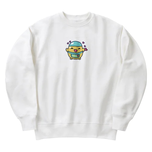 たまごっちだよー Heavyweight Crew Neck Sweatshirt