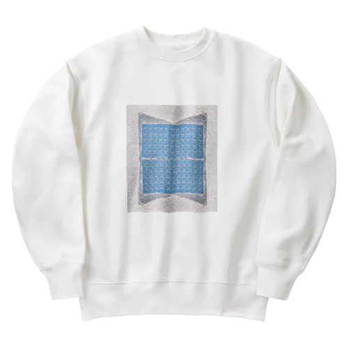 タイトル「braille block」スウェット Heavyweight Crew Neck Sweatshirt