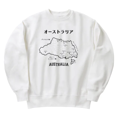 オーストラリア Heavyweight Crew Neck Sweatshirt