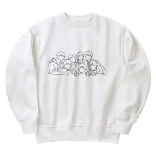 728ちゃん Heavyweight Crew Neck Sweatshirt