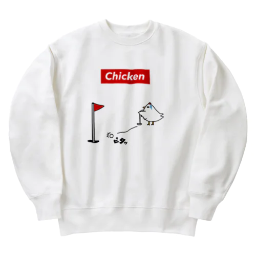 ［ゴルフ］チキンパッティング Heavyweight Crew Neck Sweatshirt