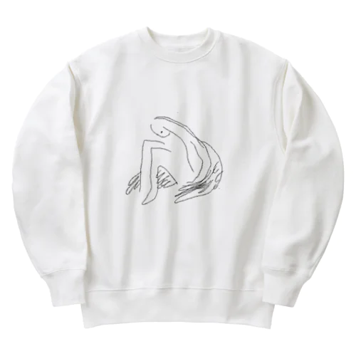 すわる Heavyweight Crew Neck Sweatshirt